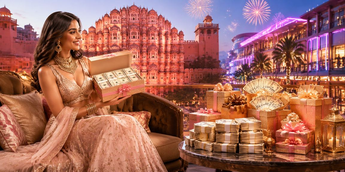 Modern betting experience in Bollywood style casino in Jaipur