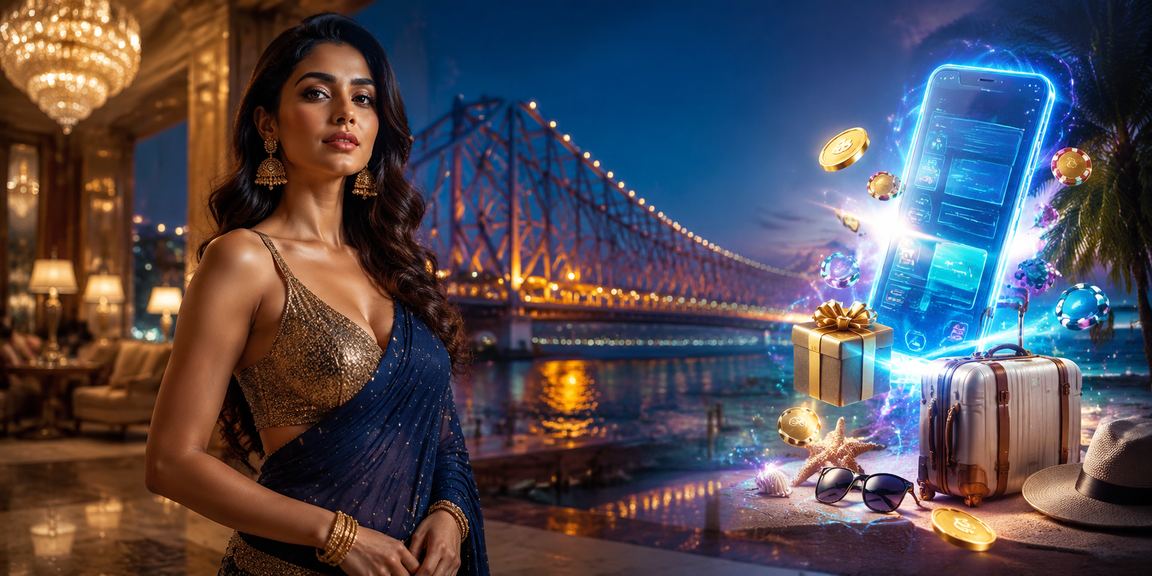 VIP user enjoying casino app in Kolkata with high-end features